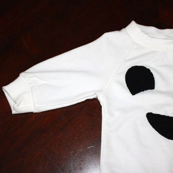 Spooky Cute Baby Ghost Onesie โ 0โ3 Months โ Halloween Romper โ NWOT - Picture 4 of 6